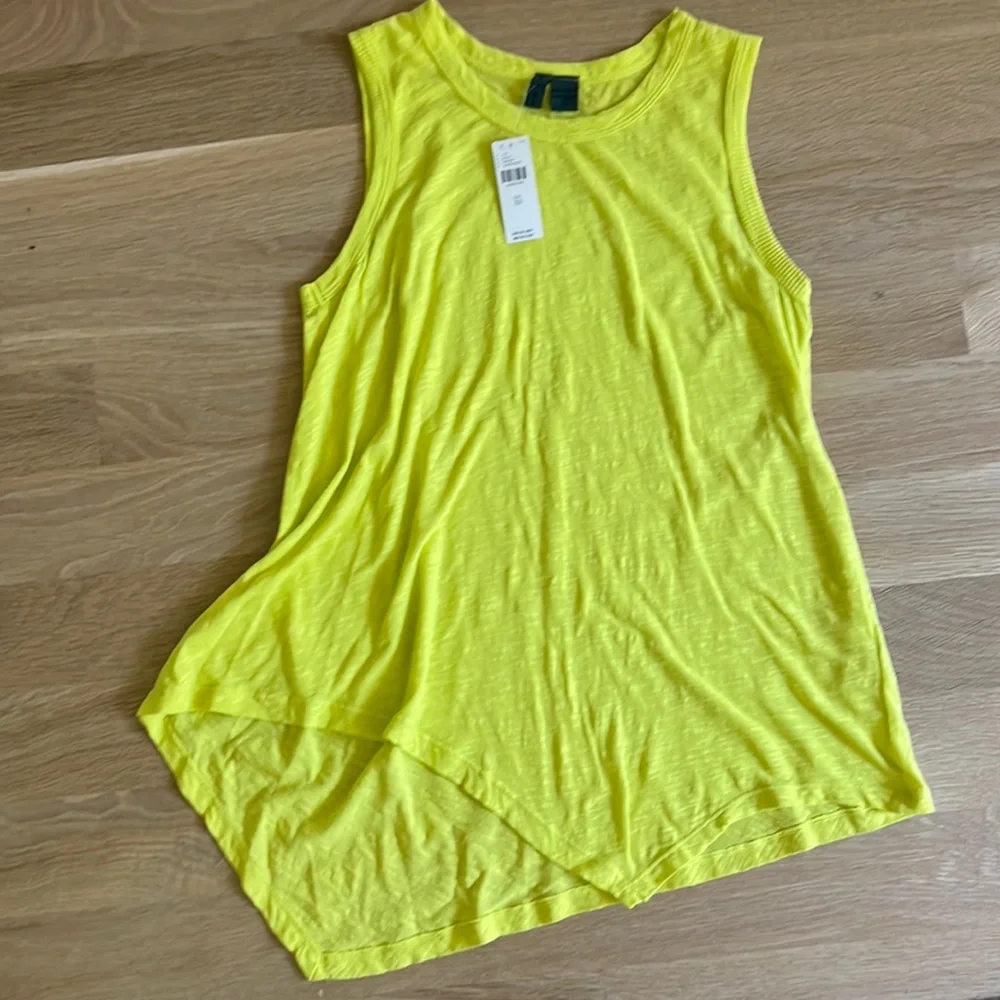 Left of Center Anthropologie NWT Tank Shirt Oversized